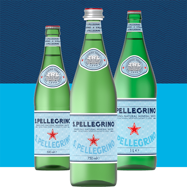 S.Pellegrino Sparkling Natural Mineral Water Sanpellegrino